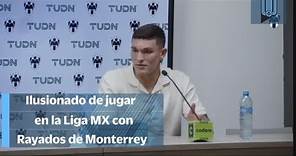 Presentación de Brandon Vázquez, refuerzo de los Rayados del Monterrey I Clausura 2024
