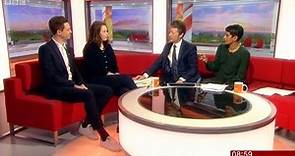 Liv Hill & James Gardner talk Jellyfish on BBC Breakfast News 31/01/2019 [LIV HILL]