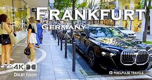 Frankfurt Walk 🇩🇪 The Pulse of Modern Europe | 4K 60fps