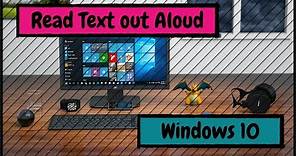 How to Make Your Windows 10 PC Read Text out Aloud on Websites