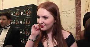 Caitlin Blackwood - Gold Movie Awards 2019 - Interview