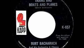 1st RECORDING OF: Trains And Boats And Planes - Burt Bacharach (1965)