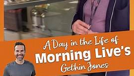 A day in the life of a Morning Live presenter. Gethin Jones takes us behind the scenes of a day in studio! 😉 | BBC Morning Live