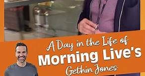 A day in the life of a Morning Live presenter. Gethin Jones takes us behind the scenes of a day in studio! 😉 | BBC Morning Live