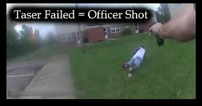 Officer Shot after Taser is Ineffective: Dayton, OH 9/21/2021