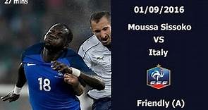 Moussa Sissoko vs Italy (A) - 16/17 - France (Individual highlights)