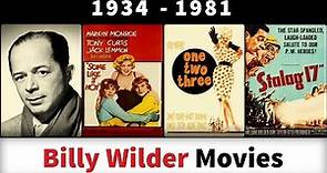 Billy Wilder Movies (1934-1981) - Filmography