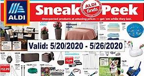 Aldi Sneak Peek Weekly ad | Aldi Weekly Ad May 20,2020 | Aldi Preview One By One Weekly Ad