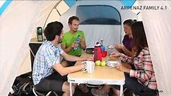 Arpenaz Family 4.1 Tent - 4 People, 1 Bedroom