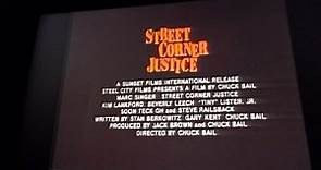 Street Corner Justice 1996 DVD Trailer