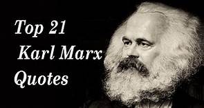 Top 21 Karl Marx Quotes || Author of The Communist Manifesto