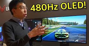 32-inch 4K OLED Gaming Monitor that Can Reach 1300 Nits & 480Hz!