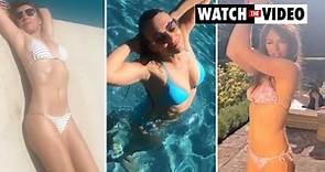 Liz Hurley shows off her insane bikini body in Instagram