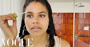 Bullet Train's Zazie Beetz’s Guide to Eyeliner & Skin Care | Beauty Secrets | Vogue