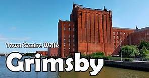 Grimsby, Lincolnshire【4K】| Town Centre Walk 2021