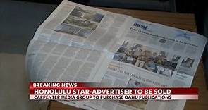Honolulu Star-Advertiser could soon be sold