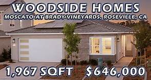 Woodside Homes| 1967 sqft | Brady Vineyards, Roseville, CA| Sacramento Luxury Real Estate |$646 K