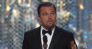 Leonardo DiCaprio wins Best Actor | 88th Oscars (2016)