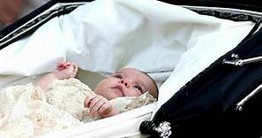 British Princess Charlotte Elizabeth Diana of Cambridge christened