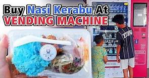 Malaysia Vending Machine Tour | The First Traditional Malay Food Vending Machine In Malaysia