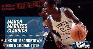 North Carolina vs. Georgetown: 1982 National Championship | FULL GAME
