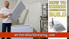 Keezer (kegerator) Build for Home Brew - How to Tutorial