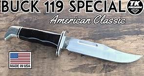 Buck 119 Special Fixed Blade Hunting Knife - American Classic