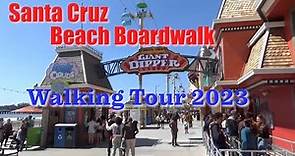 Santa Cruz Beach Boardwalk Walking Tour 2023