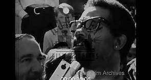 Black Panther Eldridge Cleaver Interviewed, 1960s - Archive Film 1099102