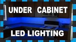 How To Install Under Cabinet LED Lighting!!! // Under $30