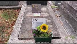 Tombe de Jean CARMET cimetière du Montparnasse, Paris