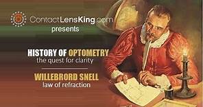 Willebrord Snell Law of Refraction or Snell's Law | History of Optometry