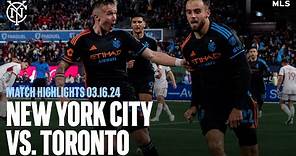 Match Highlights | New York City FC 2-1 Toronto FC