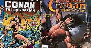 Conan Issue 1 by Barry Windsor Smith was Later Redrawn by John Buscema! We Compare and Contrast!
