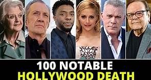 100 Notable Hollywood Deaths (2000 – 2022) Famous Actors and Actresses who died