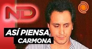 José Carmona: "Yo no necesito reeducarme, sino mostrarme como soy"