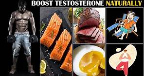 Six Simple Steps To Boost Testosterone Naturally |Foods To Boost Testosterone