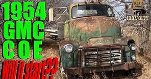 1954 GMC COE- WILL IT RUN AFTER 50 YEARS?? (Farm fresh truck)