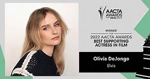 Olivia DeJonge wins Best Supporting Actress in Film | 2022 AACTA Awards