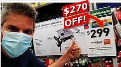 Lowes Black Friday Door Buster! Metabo Table Saw $299! You're WELCOME!