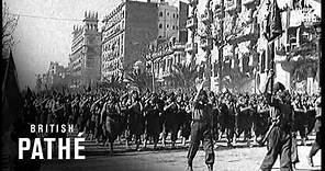 General Franco In Barcelona (1939)