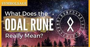 The True Meaning of the Odal Rune (Not a Nazi Symbol) | SymbolSage