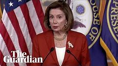 Nancy Pelosi holds weekly news conference after supreme court overturns Roe v Wade – watch live