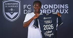 David Tebili signe son premier contrat professionnel à Bordeaux