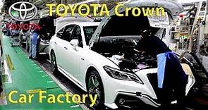 Toyota Crown Production, Toyota Factory, Toyota Crown Assembly Line (Aichi, Japan) Motomachi plant