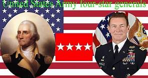 United States Army four-star generals