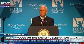 WATCH: Mike Pence Speaks of His Christian Faith Throughout Speech in Colorado Springs (FNN)