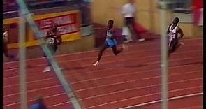Lewis & Johnson - 200m, Lausanne Athletics GP 1993.