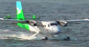 Twin Otter Seaplane Landing