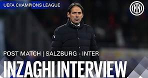 SIMONE INZAGHI INTERVIEW | SALZBURG 0-1 INTER 🎙️⚫🔵